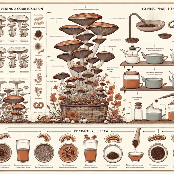 Reishi Pilz Tee - Wissen - Zubereitung & Anbau