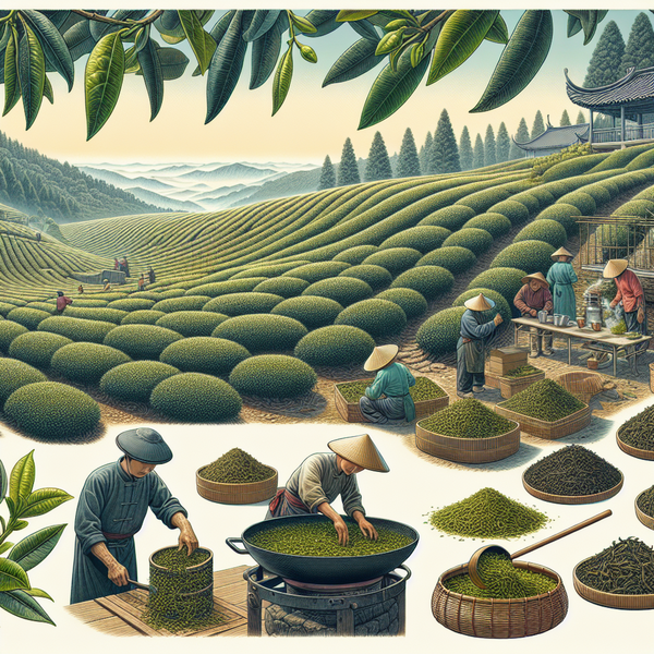 Longjing (Drachenbrunnentee) - Wissen - Zubereitung & Anbau