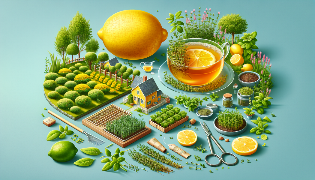 Zubereitungsschritte für perfekten Zitronenthymian-Tee - Zitronenthymian Tee - Wissen - Zubereitung & Anbau