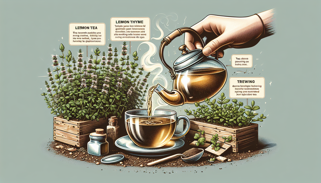 Kombinationen und Rezeptvariationen für Teemischungen - Zitronenthymian Tee - Wissen - Zubereitung & Anbau