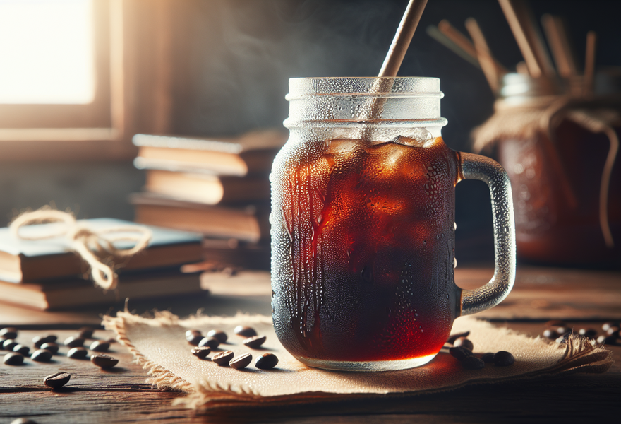 Kalt gebrühter Kaffee - der Cold Brew