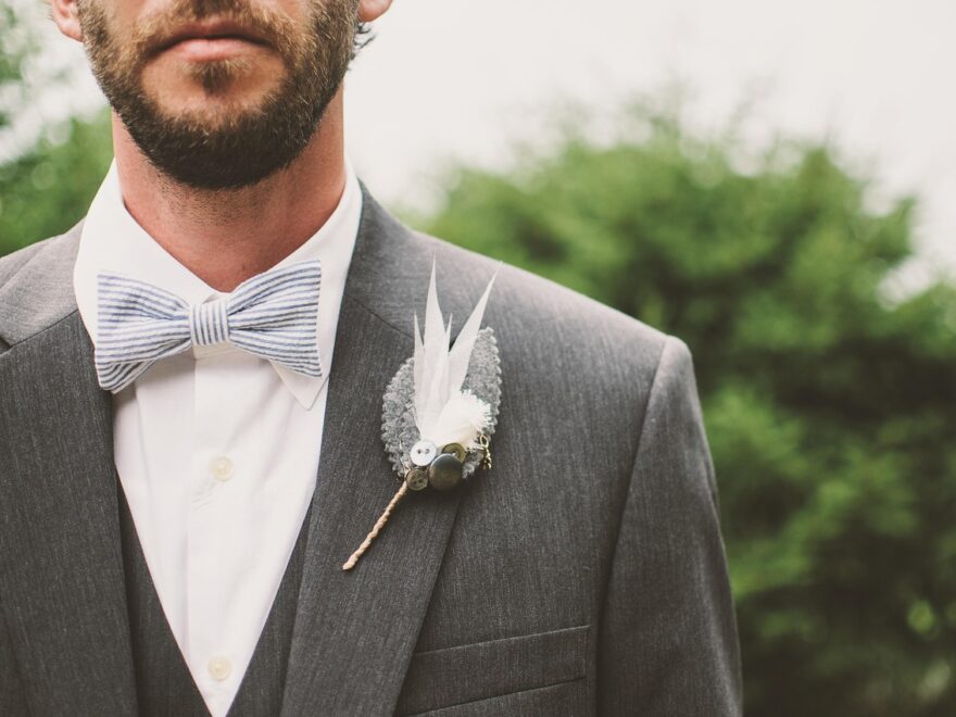 groom, beard, bow tie, brooch, fashion, formal, formal coat, guy, man, suit, wear, wedding, style, stylish, men's fashion, bearded man, groom, groom, groom, suit, suit, suit, suit, suit